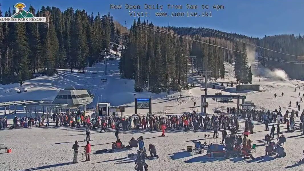 Sunrise Park Resort sees blanket of snow