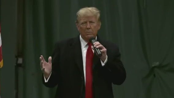 Donald Trump campaigning in Arizona