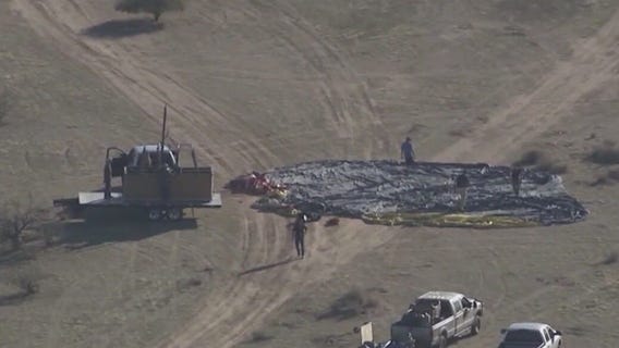 4 killed, 1 hurt in hot air balloon crash in Eloy