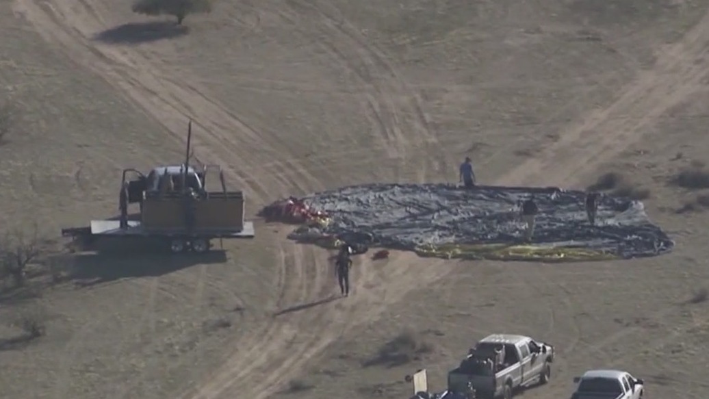 4 killed, 1 hurt in hot air balloon crash in Eloy