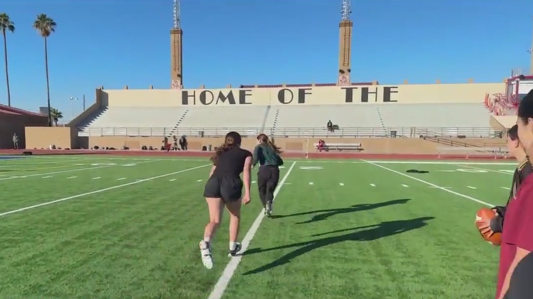 More girls are getting into flag football