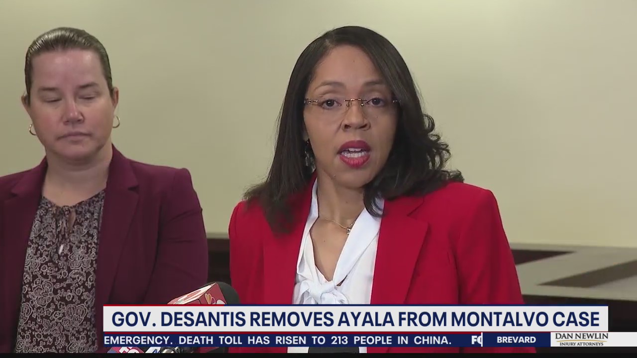 Governor DeSantis reassigns Montalvo case