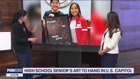 Bay Area high school senior's art to hang in U.S. Capitol