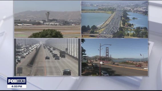 Bay Area heading out for Memorial Day weekend