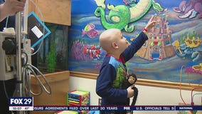 New murals offer hope for sick children fighting to feel better at St. Christopher's
