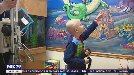 New murals offer hope for sick children fighting to feel better at St. Christopher's