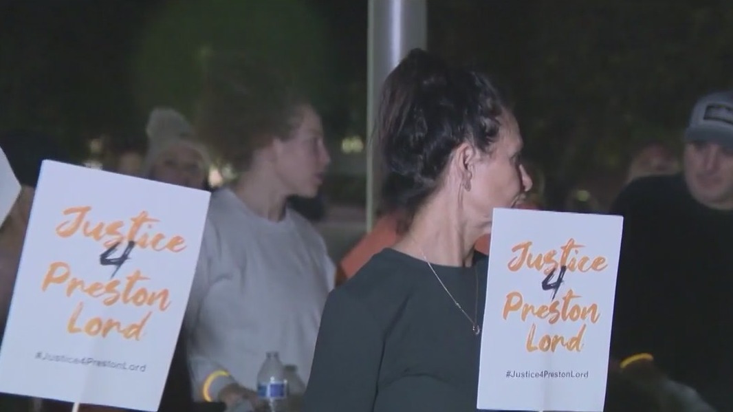 Memorial walk held for Preston Lord