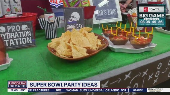 Super Bowl party ideas