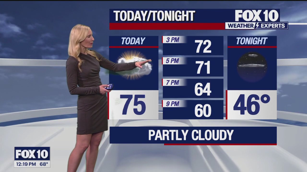 Noon Weather Forecast - 1/19/24