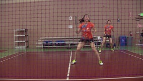 Identical South Bay twins heading to Olympics to play badminton