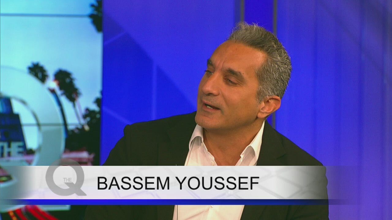 Bassem Youssef sits down with Quincy