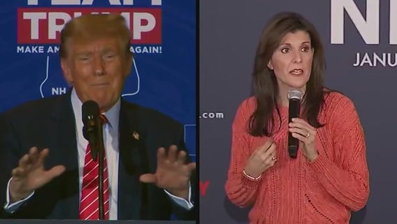 Nikki Haley, Donald Trump go head to head in New Hampshire