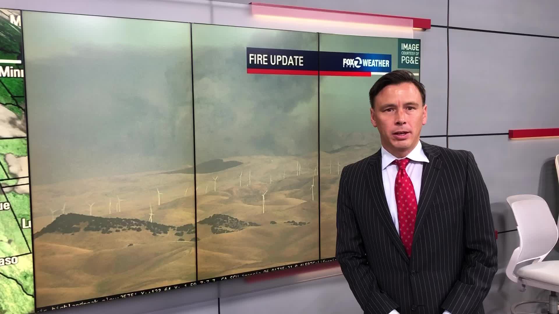 Corral Fire Weather Update