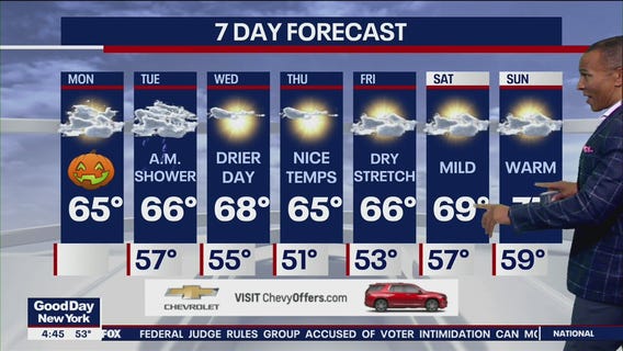 NYC weather forecast