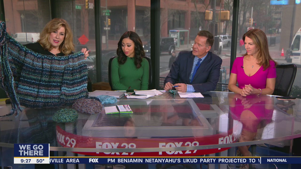 Sue Serio shows off temperature quilt progress as March begins | FOX 29 ...