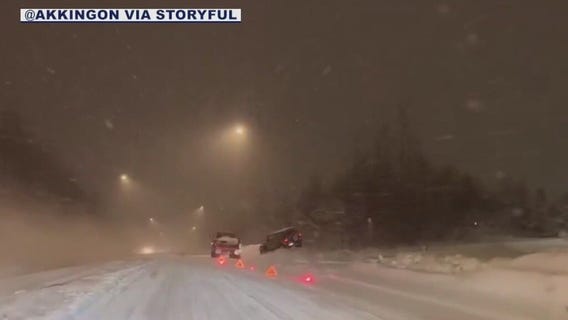 Anchorage hits 100 inches of snow