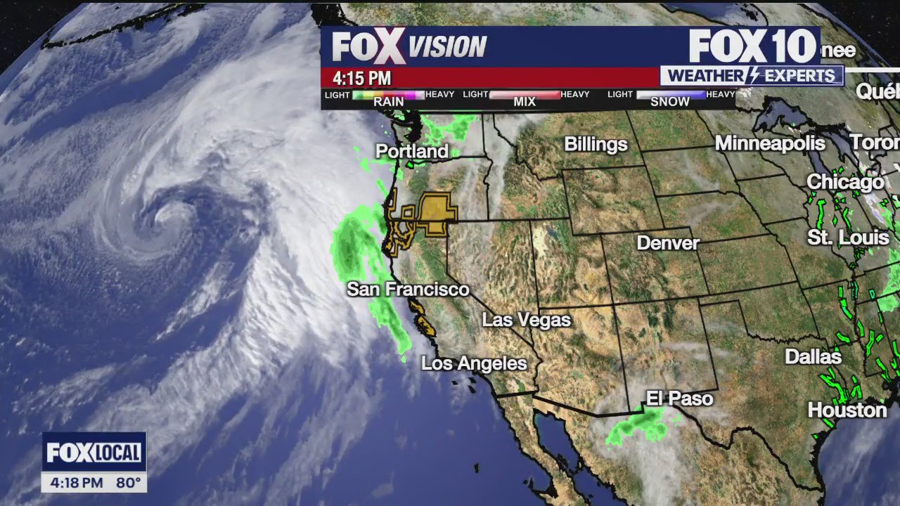 4PM Weather Forecast - 1/30/2024