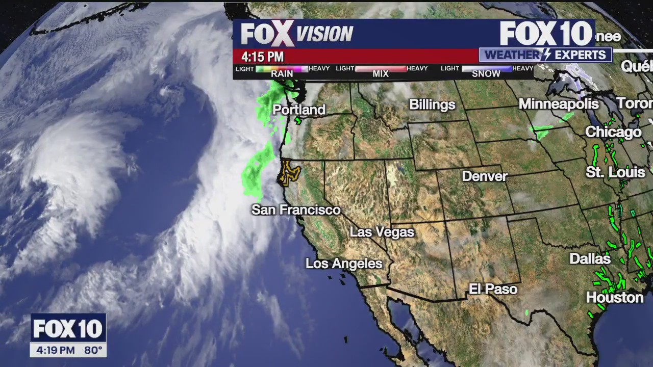 4PM Weather Forecast - 1/29/2024