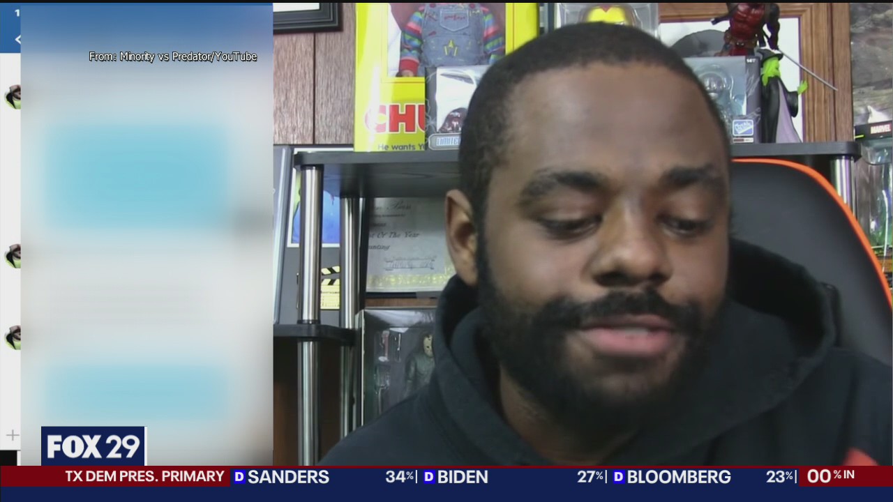 Man uses social media to report and confront sexual predators