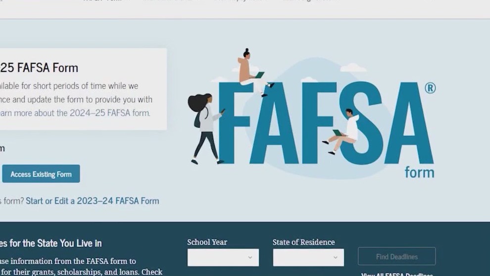 FAFSA delay: Students will have to wait for months