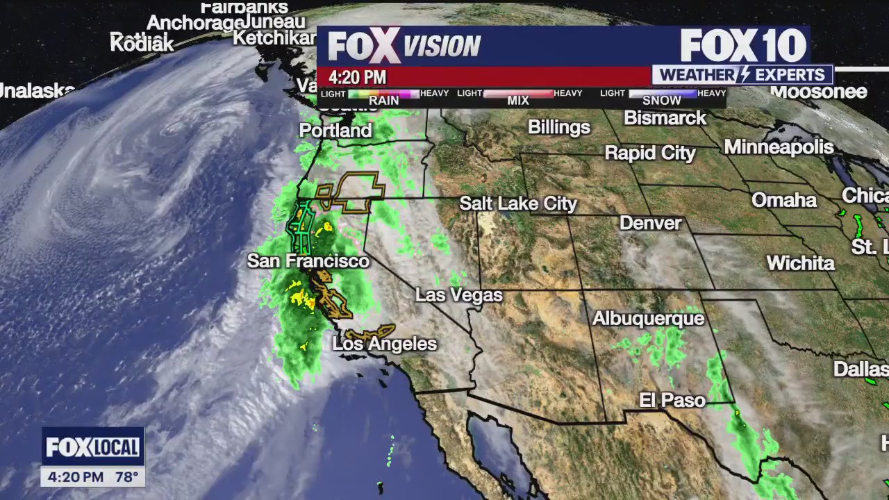 4PM Weather Forecast - 1/31/2024
