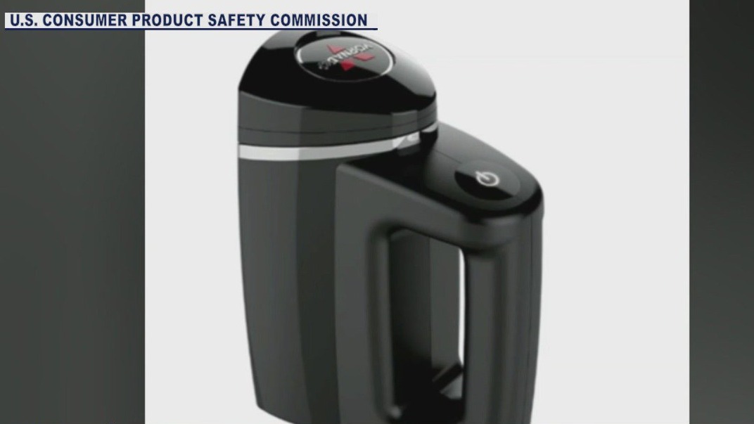 Clothing steamers recalled due to burn hazard