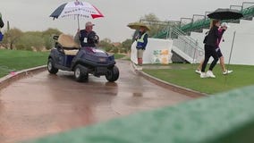 WM Phoenix Open goers not letting rain stop the fun