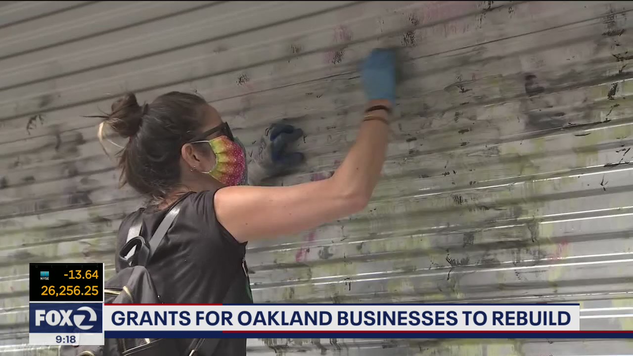 Grants for Oakland businesses to rebuild
