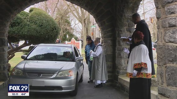 'Drive-thru sacrament': Places of worship hold alternative services amid pandemic