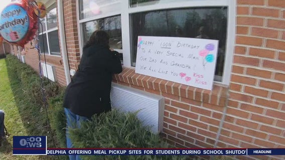 Gloucester County man spends 100th birthday in self-quarantine