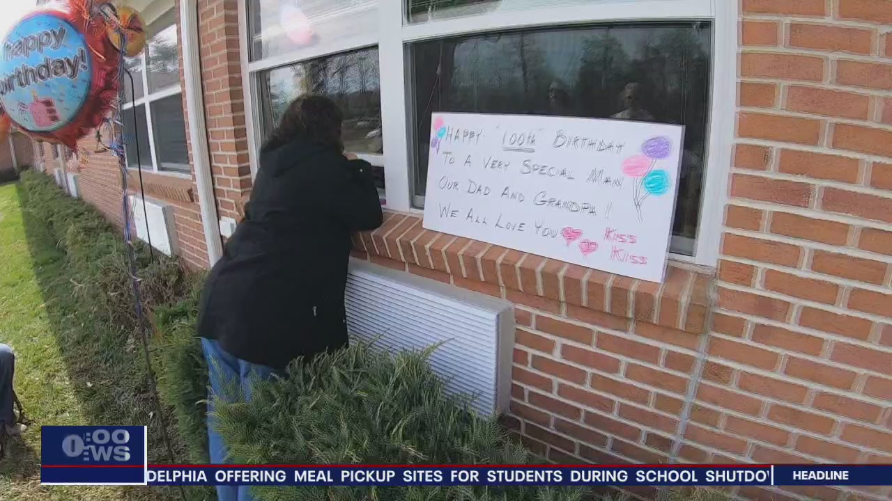 Gloucester County man spends 100th birthday in self-quarantine