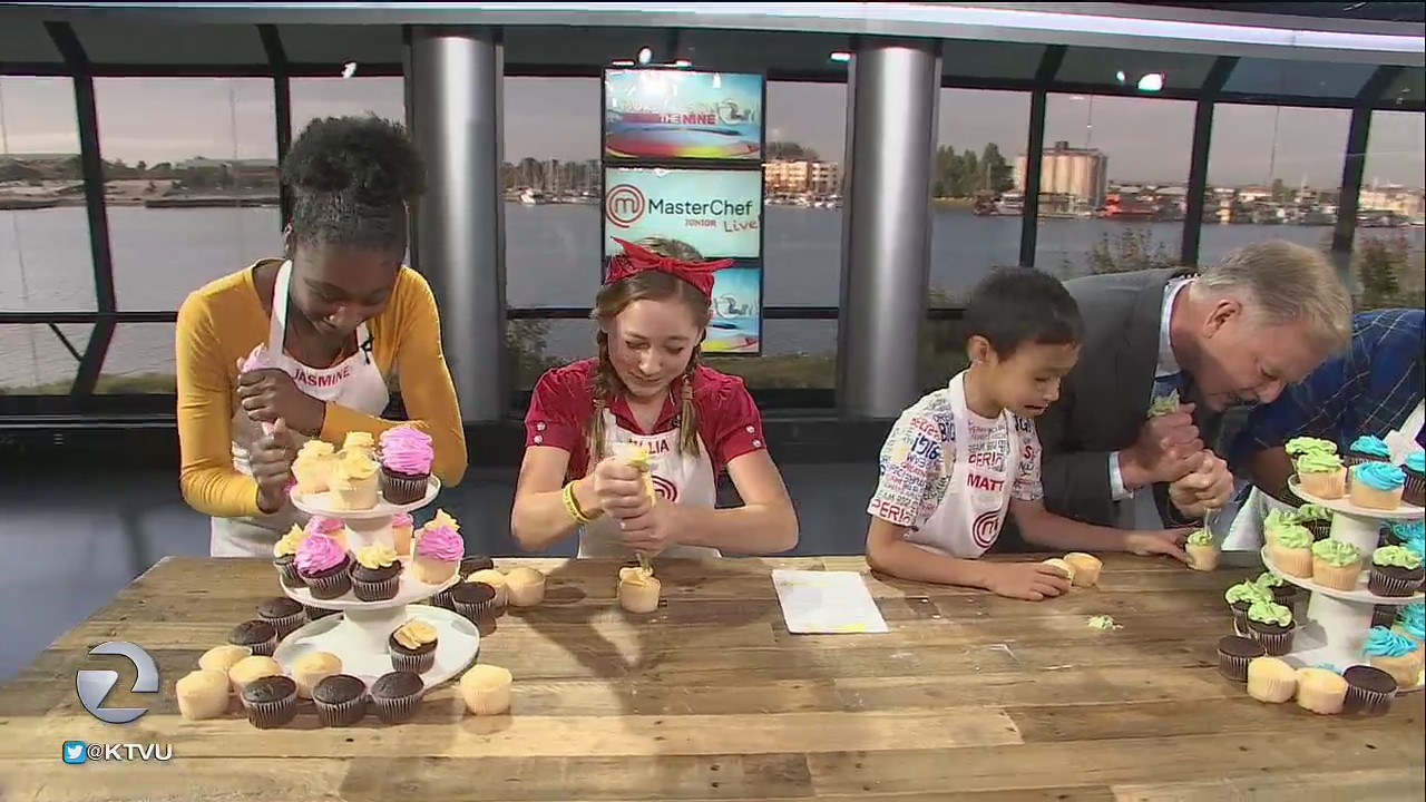 Masterchef Junior cooks make killer cupcakes