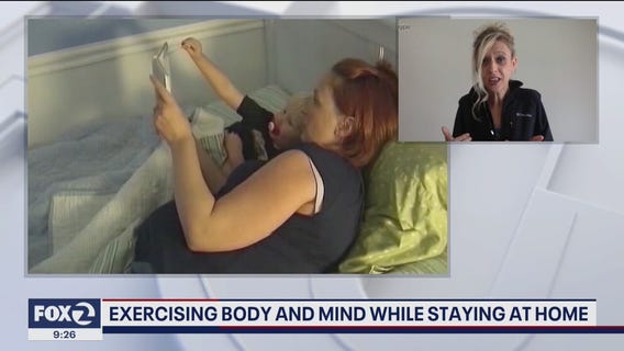 Exercising mind and body during shelter in place