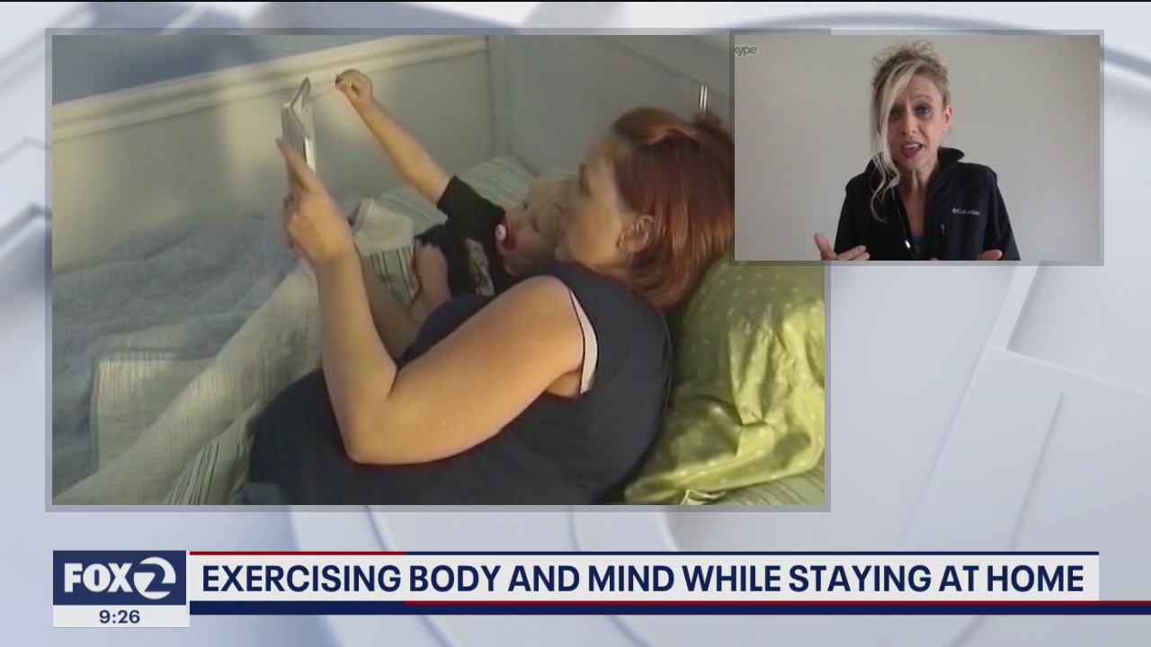 Exercising mind and body during shelter in place