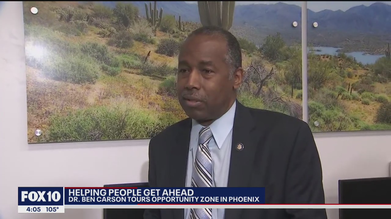 Dr. Ben Carson talks about opportunity zone in Phoenix