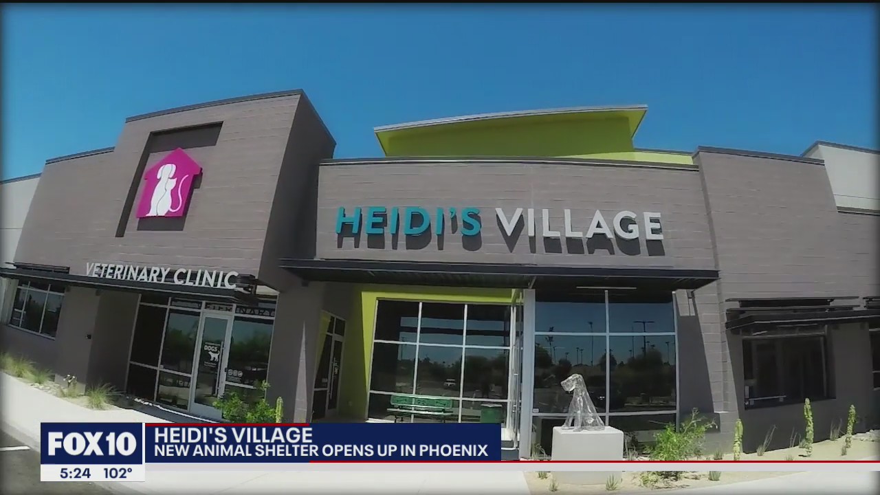 New animal shelters opens up in Phoenix
