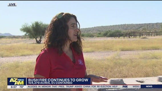 How wildlife is affected by 'Bush Fire' burning in Tonto National Forest