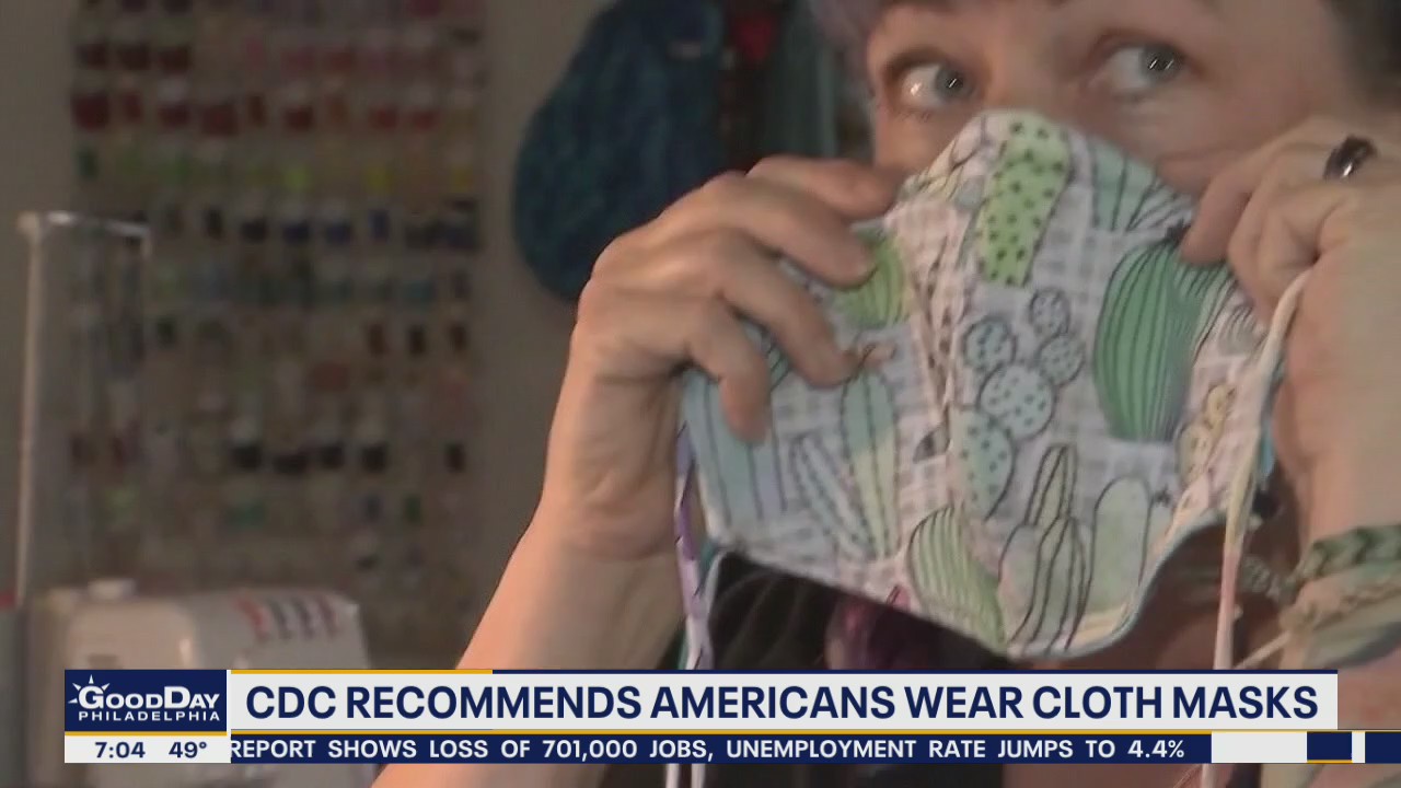 CDC recommends Americans wear cloth masks