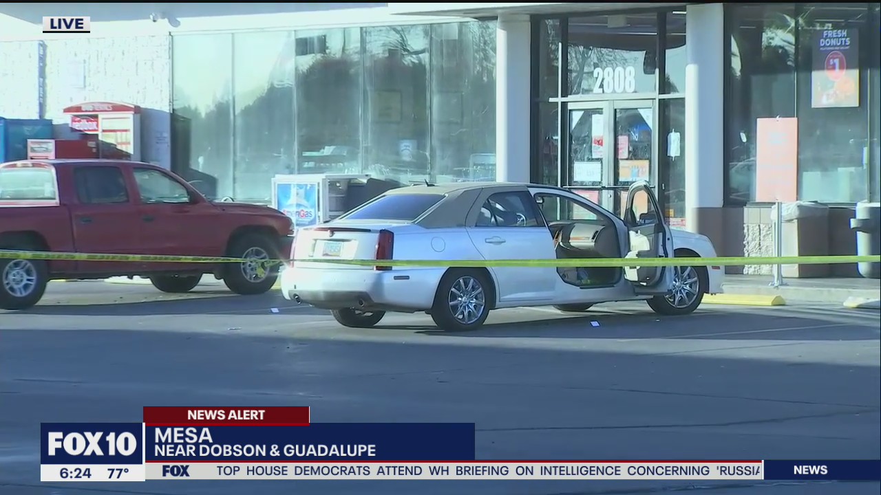 PD: Man dies after being found shot in vehicle in parking lot of Mesa ...