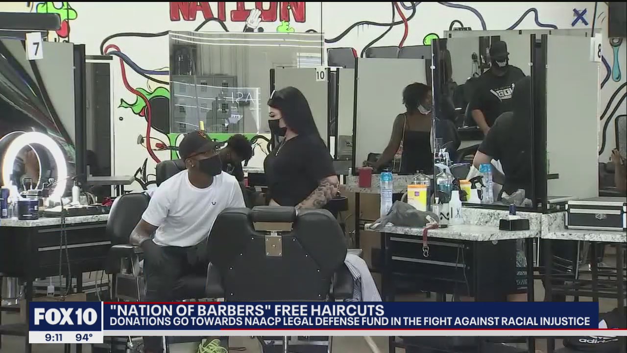 Barbers from Phoenix and Tucson come together to raise funds for NAACP legal defense