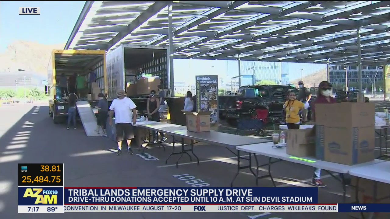 ASU hosting emergency supply drive to benefit residents on tribal lands amid COVID-19