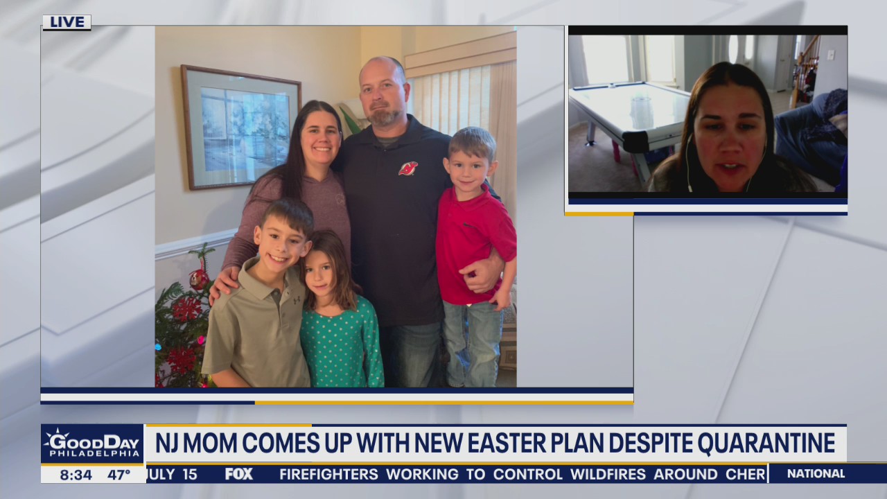 NJ mom comes up with new Easter plan under quarantine
