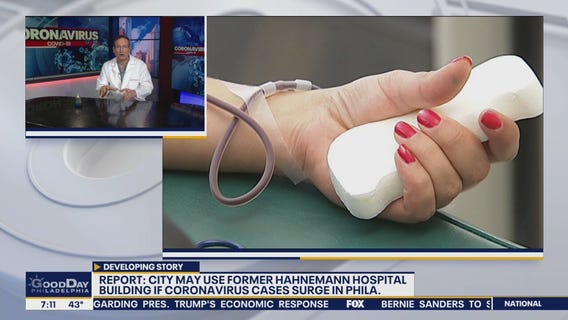 Report: City may use Hahnemann Hospital if coronavirus cases surge in Philadelphia
