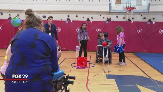 Gym teacher designs adapted class for students with disabilities