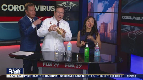 Proper method of making hand sanitizer