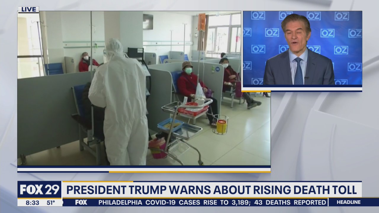 President Trump warns about rising COVID-19 death roll