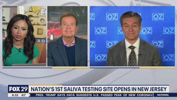 Dr. Oz discusses saliva testing site in New Jersey, discarded food from American farmers