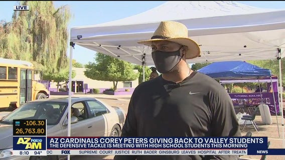 Cardinals' Corey Peters giving back to Valley students