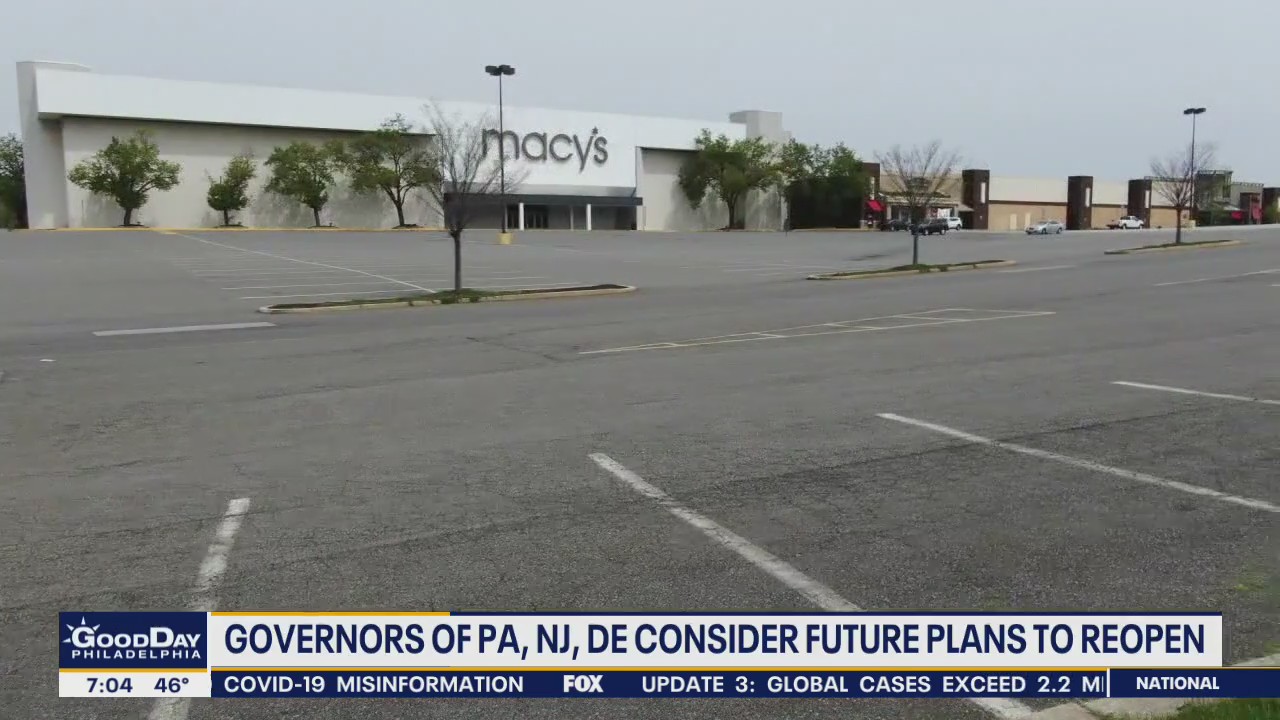 Pa., NJ., and Del. officials consider future plans to reopen