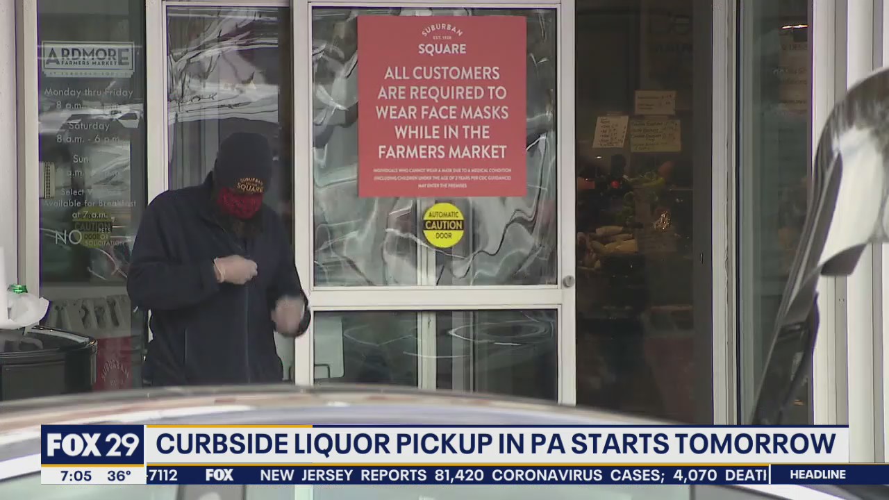 Pennsylvania to begin curbside pickup Monday